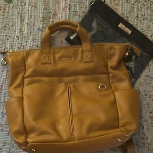 Lily Jade Tan Baby Bag